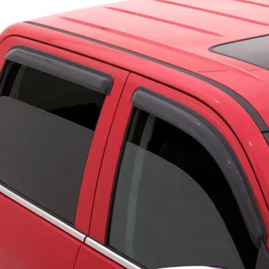 AVS 05-11 Dodge Dakota Quad Cab Ventvisor Outside Mount Window Deflectors 4pc - Smoke - 94656 Editor’s Pick