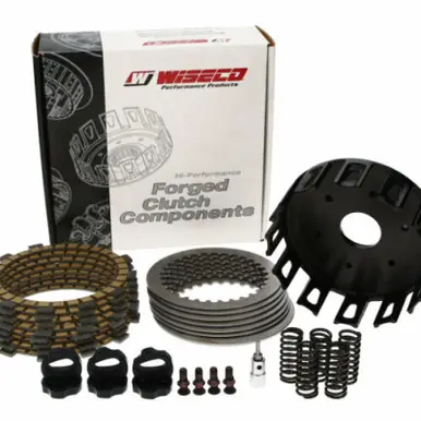 Trusted Brand Wiseco Clutch Plate Kit - 6 Steel Clutch Basket - WPPS034