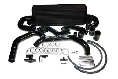 Low Price Process West Front Mount Intercooler For 2008-14 Subaru WRX (Black Finish)