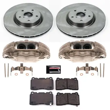 Power Stop 05-14 Subaru Impreza Front Autospecialty Brake Kit w/Calipers Fresh Stock