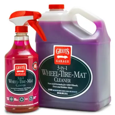 Griots 3 In 1 Wheel Tire Mat Cleaner- 25 Ounces Sale
