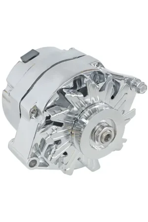 Flash Sale Aeroflow 140 Amp 1-Wire Alternator - Chrome (Chevrolet)