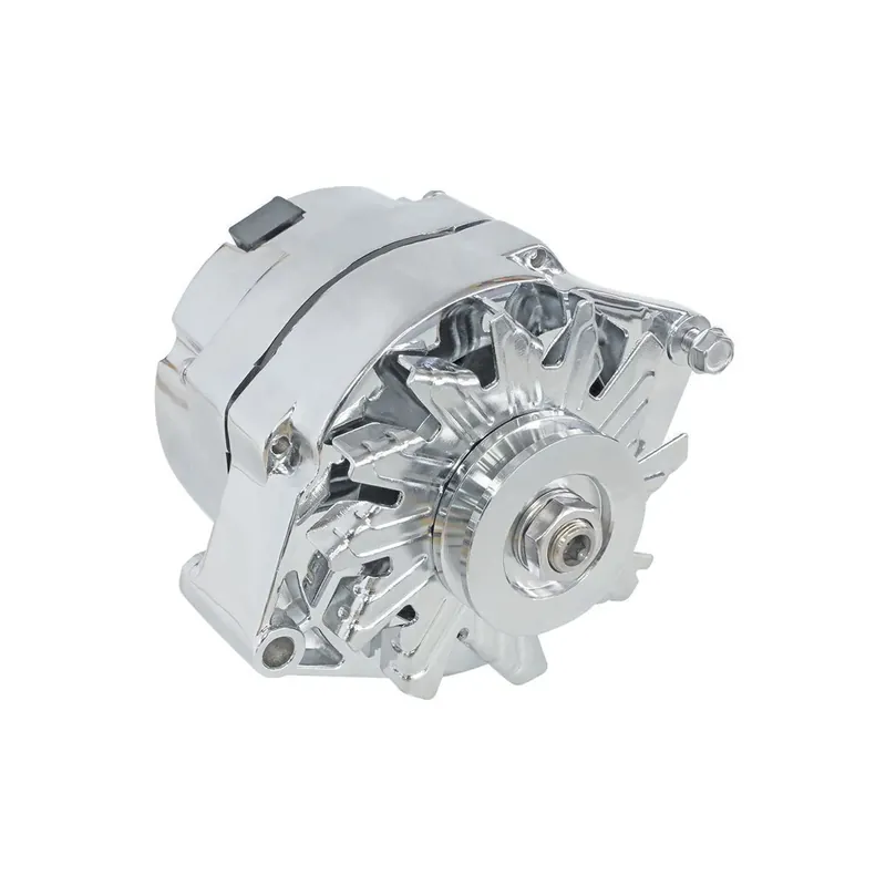 Flash Sale Aeroflow 140 Amp 1-Wire Alternator - Chrome (Chevrolet)
