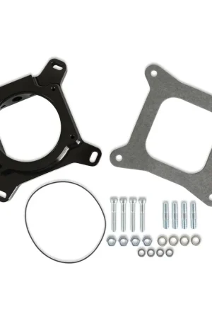 Holley EFI 4150 To 92mm LS Drive By Wire Throttle Body Adapter Adapts 4150 / 4160 Square Bore to 92MM LS DBW Throttle Body Limited Time