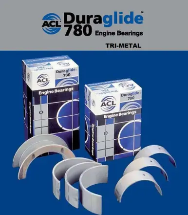 ACL 0 Engine Crankshaft Main Bearing Set - 4M1108P-STD Hassle-Free Returns