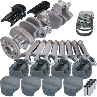 Factory Price Eagle Chevy 400 3.750in Crank 6.000in H-Beam -5cc Flat Top 4.125in Pistons Rotating Assembly - 12503000