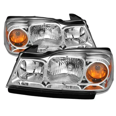 Xtune Saturn Vue 06-07 Crystal Headlights Chrome HD-JH-SVUE06-AM-C - 9024047 Final Sale