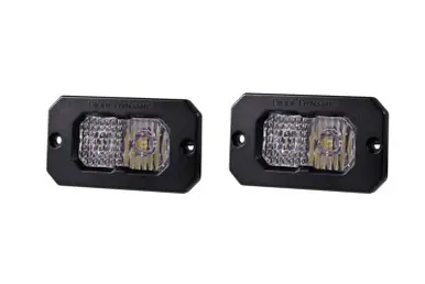 Diode Dynamics Stage Series 2in LED Pod Pro - White Combo Flush RBL (Pair) - DD6733P Super Sale