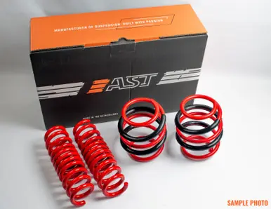 Top Rated AST Suspension 2020+ Volkswagen Golf VIII 2.0TSi R 4-Motion Hatchback Lowering Springs - 25mm/25mm - ASTLS-22-244