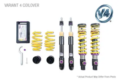 KW Coilover Kit V4 Kit 2011+ Lamborghini Aventador Incl Roadster w/ Electronic Dampers - 3A711010 One Day Deal