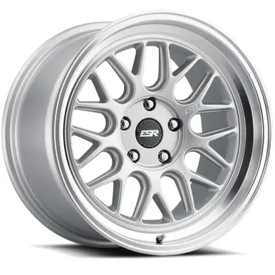 ESR Wheels CR1 19x10 / 5x114.3 BP (Custom Drill) +25 Hyper Silver Popular