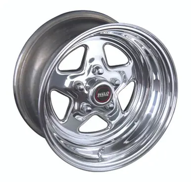 Hot Picks Weld ProStar 15x10 / 5x4.75 BP / 7.5in. BS Polished Wheel - Non-Beadlock - 96-510284