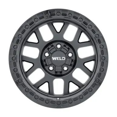 Sale Weld Off-Road W104 17X8.5 Cinch 5X108 5X114.3 ET38 BS6.25 Satin Black / Gloss Black 72.56 - W10478502625
