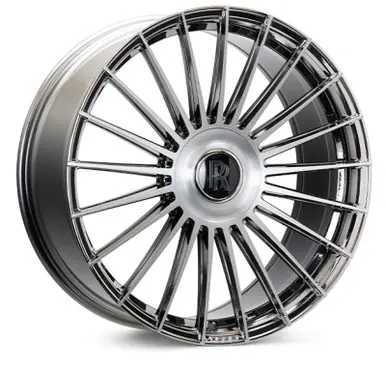 Today Only Vossen HF-8 22x9.5 / 5x112 BP / ET8 / 66.5 CB / Deep - EMC Polished / Brushed Wheel - HF8-2M56
