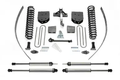 Shop Now Fabtech 08-15 Ford F250 4WD w/o Factory Overload 8in Basic Sys w/Dlss Shks - K2121DL