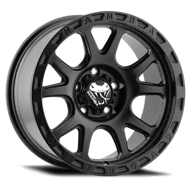 Order Now Mamba M27 17x9 5x127 ET12 Matte Black - M277973N125