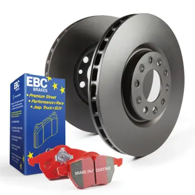 While Supplies Last EBC S12 Kits Redstuff Pads and RK Rotors - S12KR1250