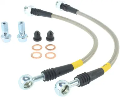 Limited Offer StopTech 02-06 Avalanche 1500 / 00-06 Yukon Denali 2WD Stainless Steel Rear Brake Lines - 950.66500