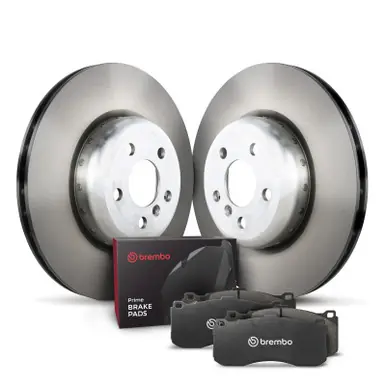 Reduced Price Brembo OE 09-11 BMW Z4 Front Disc Brake Kit - KT04515