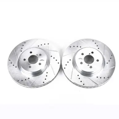 Power Stop 14-18 Subaru Forester Front Evolution Drilled & Slotted Rotors - Pair - JBR1318XPR Last Chance