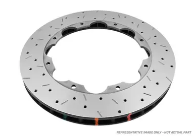 DBA 08-12 Nissan Pathfinder 5.6L Front 5000 Series Drilled & Slotted Ring - DBA52321.1XS Weekend Sale