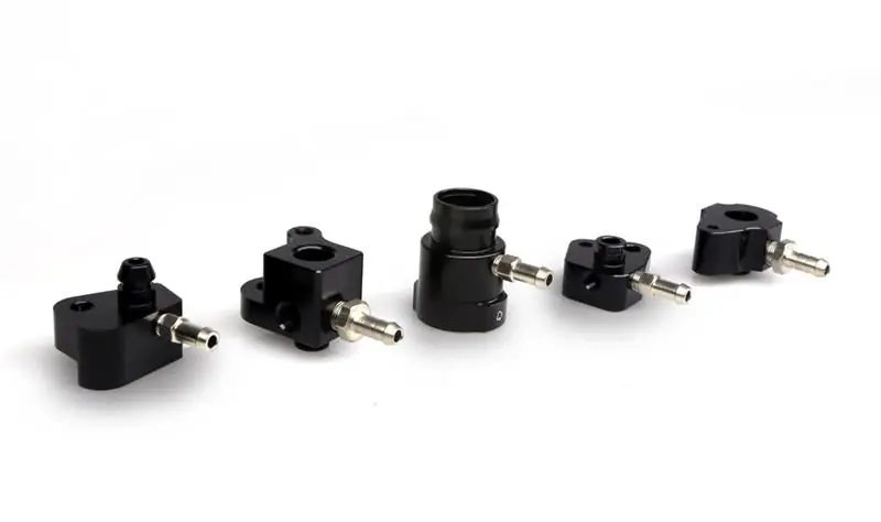 Turbosmart Boost Reference Adapter 13-16 Ford F-150 3.5L Ecoboost - Silver Certified