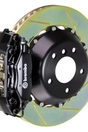 Brembo 08-09 G8 Rear GT BBK 4 Piston Cast 345x28 2pc Rotor Slotted Type-1-Black Editor’s Pick