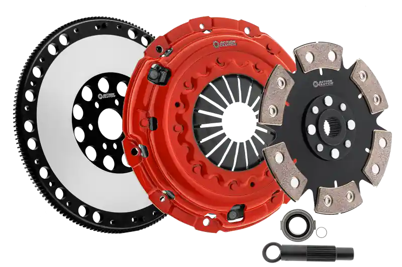 Action Clutch 99-00 BMW 323i 2.5L (4-Door) RWD Stage 6 Clutch Kit (2MD) w/Lightened Flywheel Express Delivery