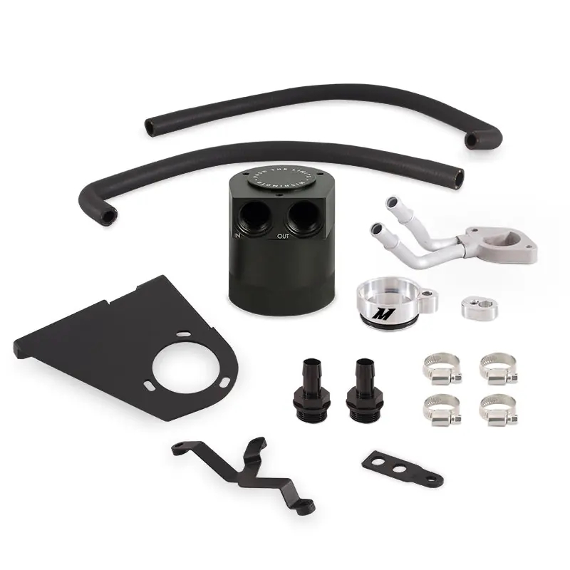 Mishimoto 2017+ Ford 6.7L Powerstroke Baffled Oil Catch Can Kit Place Order