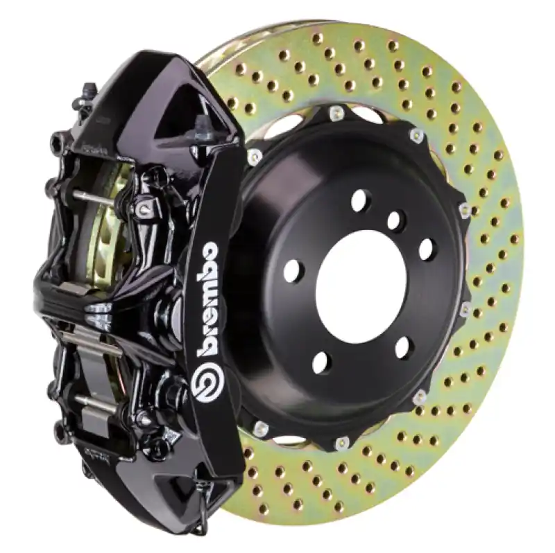Brembo 01-06 M3 (E46)/06-08 Z4 M-Coupe/Roadster Fr GT BBK 6Pist Cast 355x32 2pc Rotor Drilled-Black Special Offer