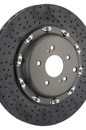 Grab Now Brembo 09-11 GTR Rear 2-Piece CCM-R Discs 380x29 CCM-R Drilled