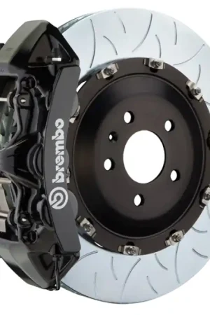 Brembo 09-15 CTS-V Front GT BBK 6 Piston Cast 405x34 2pc Rotor Slotted Type-3-Black Worldwide Shipping