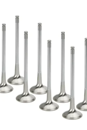 Top Rated Supertech Ford Ecoboost 2.3L Inconel Hollow Sodium Filled Flat Face Exhaust Valve - Set of 8