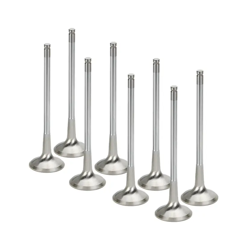 Top Rated Supertech Ford Ecoboost 2.3L Inconel Hollow Sodium Filled Flat Face Exhaust Valve - Set of 8