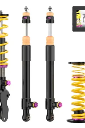 Free Delivery KW Coilover Kit V4 2021+ Porsche Taycan (Y1A) Sedan 2WD (Without Air Suspension)