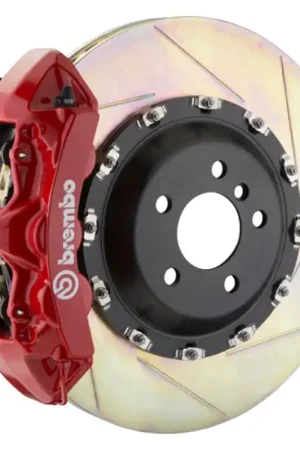 Brembo 12-14 ML550 Front GT BBK 6 Piston Cast 411x34 2pc Rotor Slotted Type1-Red Buy Today