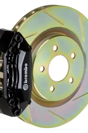 Free Delivery Brembo 05-10 Jetta (Mk5) Fr GT BBK 4Pis Cast 2pc 330x28 1pc Rotor Slotted Type1-Black