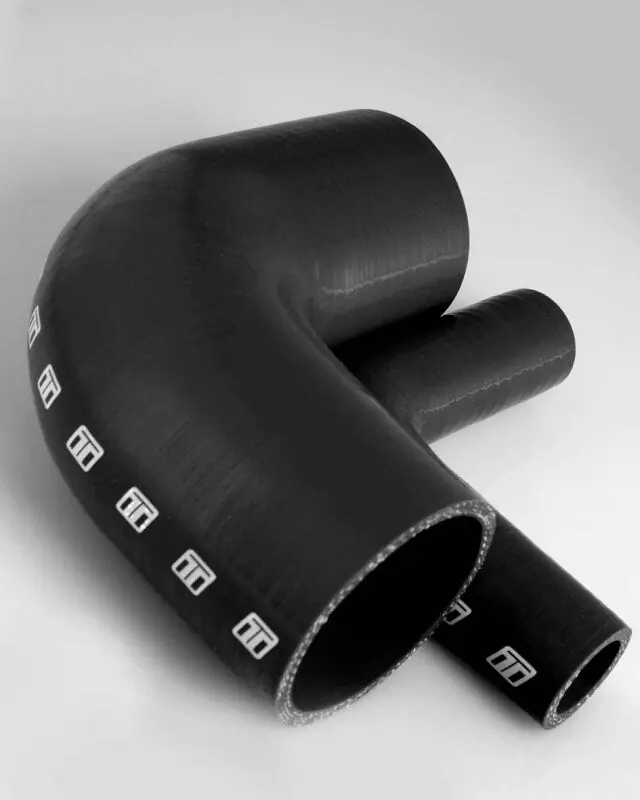 Buy Direct Turbosmart 90 Elbow 1.25 - Black Silicone Hose