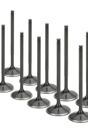Deal Supertech VW 2.0L 16V 32x6.95x95.5mm Dish Black Nitrided Intake Valve - Set of 10