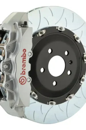 Handmade Brembo 00-02 CL500/03-05 S600/03-06 CL600 Fr GT BBK 8Pis Cast 380x34 2pc Rtr Slot Type3-Silver