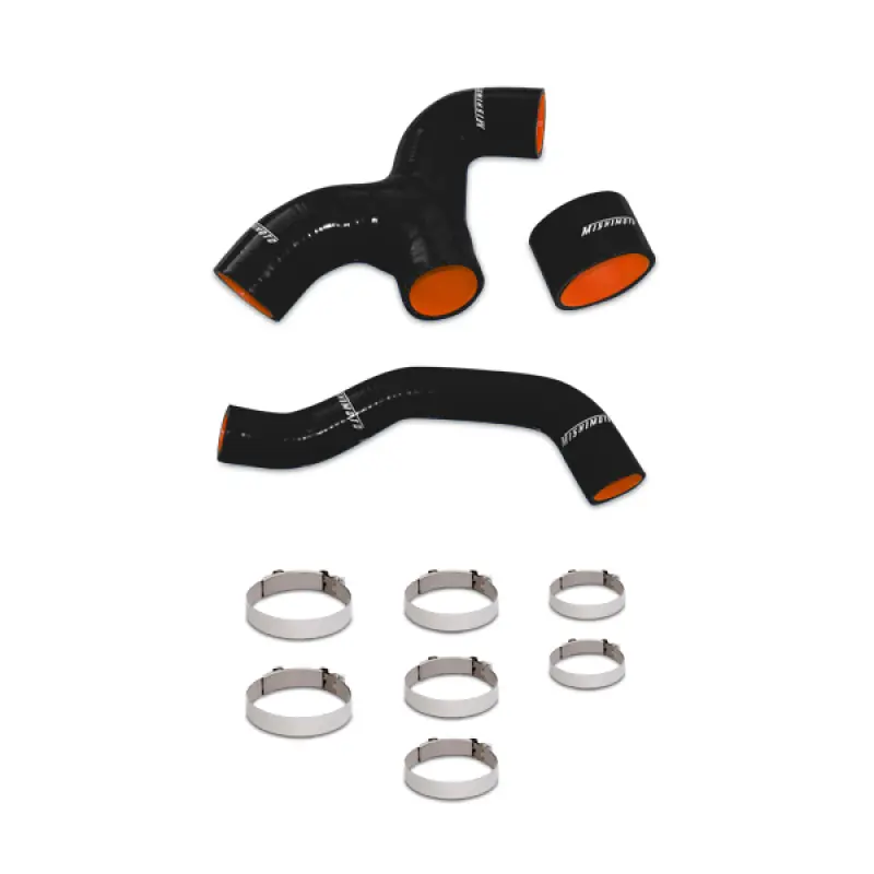 Reduced Price Mishimoto 02-05 Subaru WRX Black Silicone Intercooler Hoses