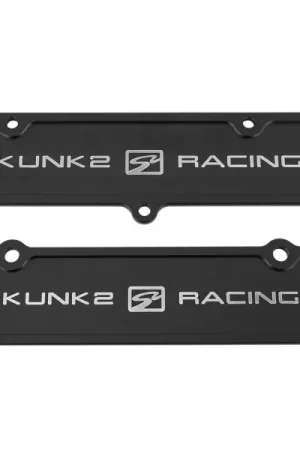 Trusted Brand Skunk2 Black Anodized Billet 6061 Aluminum Intake & Exhaust Port Covers - K-Series Cylinder Heads