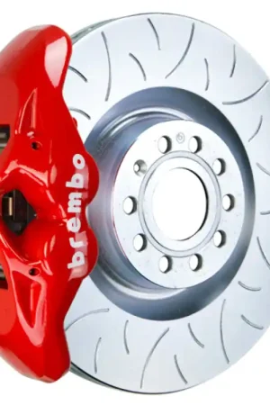 Price Drop Brembo 05-10 Jetta GLI Front GT BBK 4 Piston Cast 345x30 1pc Rotor Slotted Type3-Red