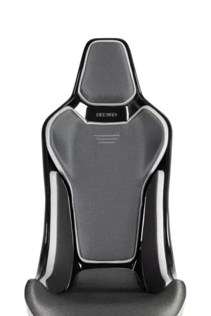 Recaro RCS Ergonomic Seat - Black/Silver Glass Mesh (3 Point Belt) Holiday Sale