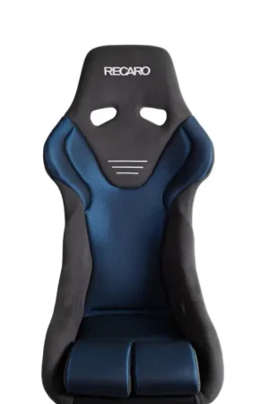 Original Recaro RS-G Motorsport Seat - Black Kamui/Blue Glass Mesh (4/5/6 Point Belt)