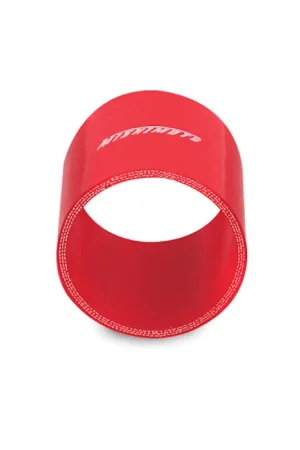 Latest Mishimoto 3.0 Inch Red Straight Coupler