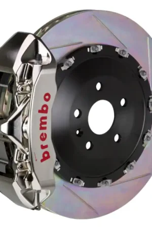 Factory Price Brembo 08-15 Land Cruiser/LX570 Front GTR BBK 6 Pist Billet 405x34 2pc Rotor Slotted Type1 - Nickel