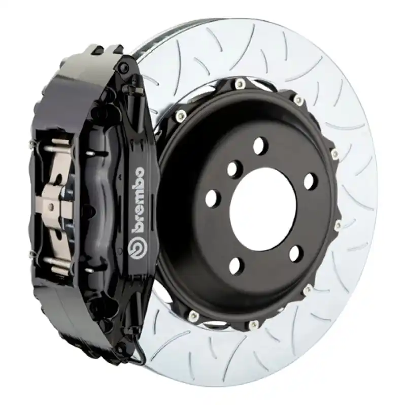 Brand New Brembo 06 330xi/06-12 325xi/328xi Fr GT BBK 4 Pist Cast 2pc 355x32 2pc Rotor Slotted Type3-Black