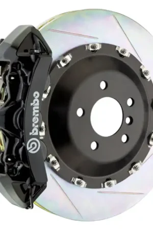 Brembo 09-15 CTS-V Front GT BBK 6 Piston Cast 405x34 2pc Rotor Slotted Type-1-Black Limited Offer