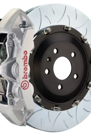 Brembo 10-15 Camaro SS/12-15 Camaro ZL1 Fr GT BBK 6Pist Cast 405x34 2pc Rotor Slotted Type3-Silver Exclusive Offer